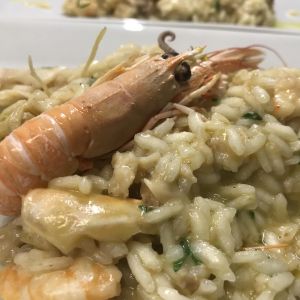 Risotto marinara